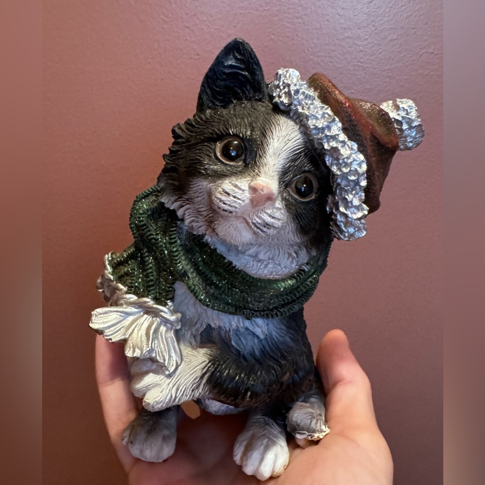🎄3/$20‼️Jubilee Giftware Vintage Cat Figurine 😸